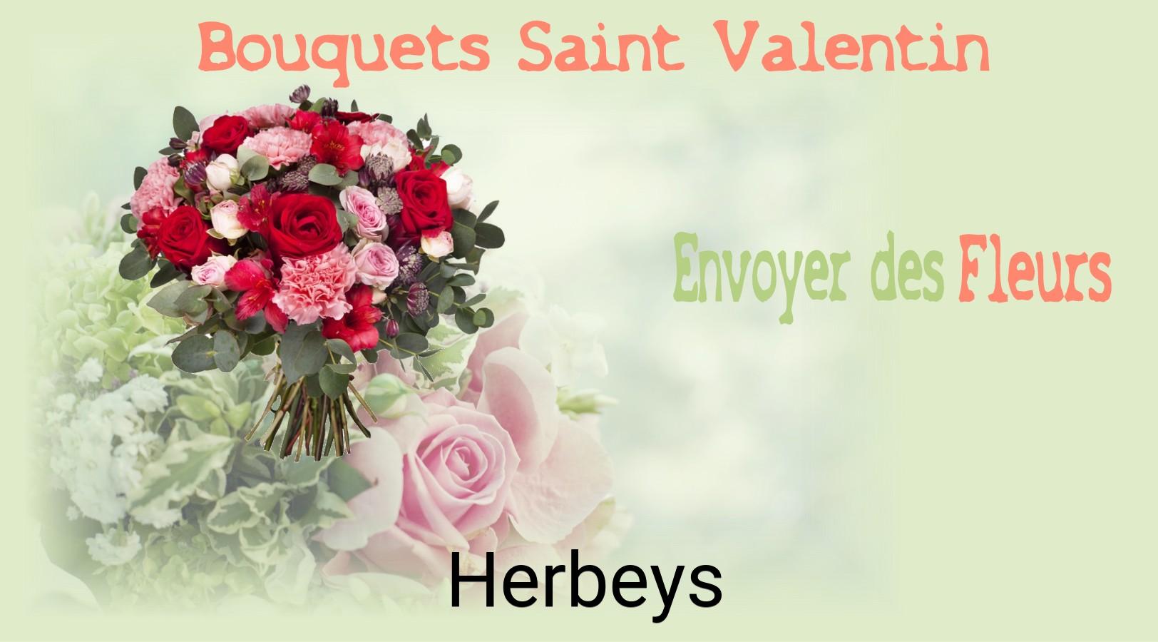 Roses de Saint-Valentin livrées à Herbeys